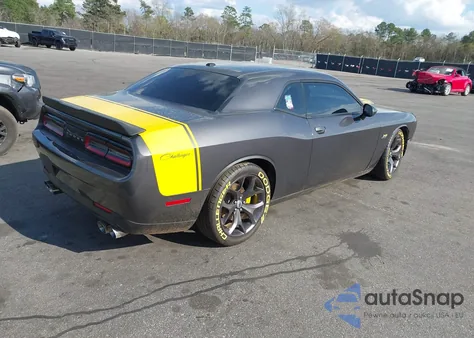 2019 Dodge Challenger R/T из США, поврежденный, VIN 2C3CDZBT6KH729362